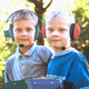 Illustration for article titled ESPN Showing Home Footage Of Young Harbaugh Brothers Coaching Together In Backyard